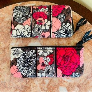 Vera Bradley wallet with pencil case